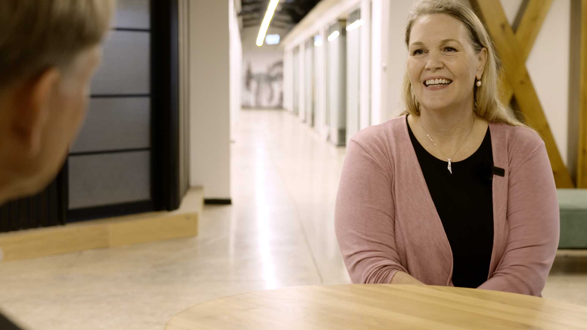 Rivka Green mit Gottfried Bühler